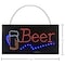 Alpine Industries 19" x 10" LED Rectangular Beer Sign with Two Display Modes, PK2 ALP497-14-2pk - alternate 4